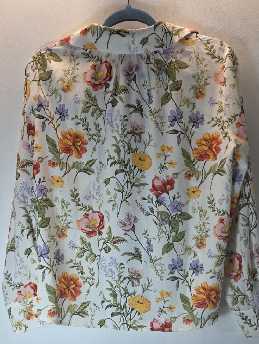 Joie White Floral Print Button-Up Blouse Size S - Picture 2 of 4